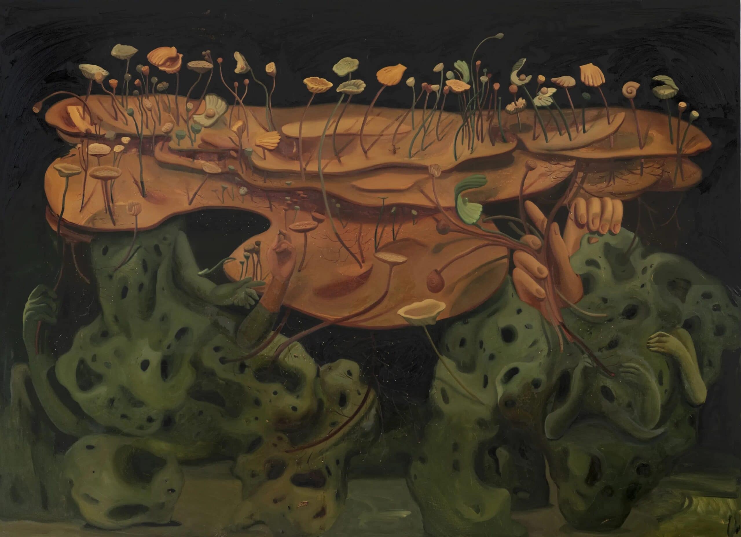 Dominique Fung, (Up)Rooted, at Massimo de Carlo ★★☆☆☆